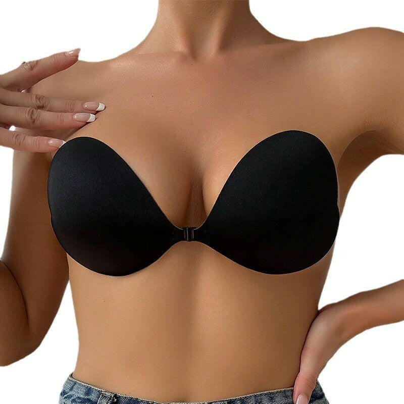 European and American Invisible Seamless Push-Up Bra - Ultimate Comfort and Style.