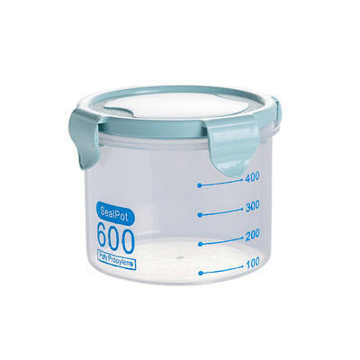 Transparent Plastic Sealed Jar Refrigerator Fresh-Keeping Jar Kitchen Grain Storage Box Food Storage Storage Tank.