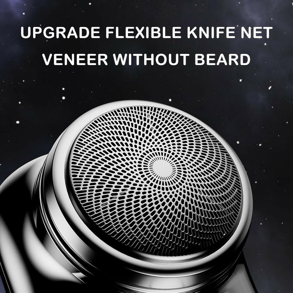 New Type Small Shaver Waterproof Wash Travel Compact Electric Portable Shaver Mens Household Mini Beard Knife.