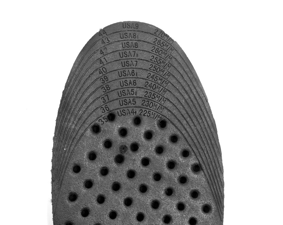 Height increasing insole for women.