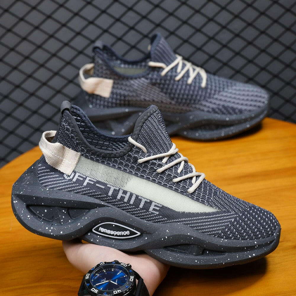 Men's Lightweight Breathable Sports Shoes - Casual and Fashionable.