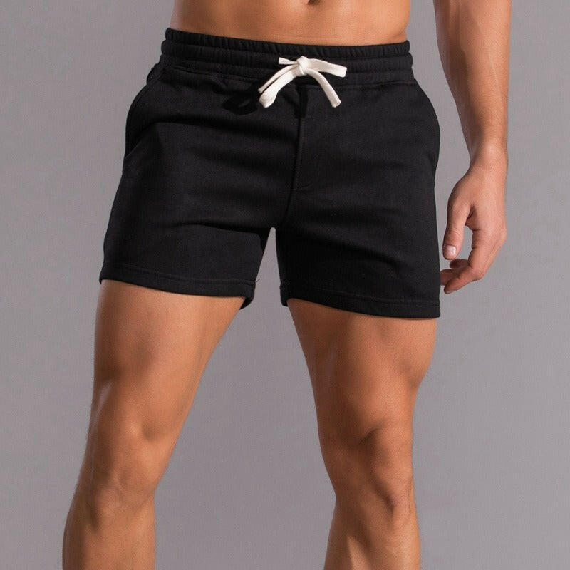 Cotton Sports Shorts, Mens Trendy Mens Cropped Pants, Oversized Casual Cropped Pants, Running Fitness Pants.