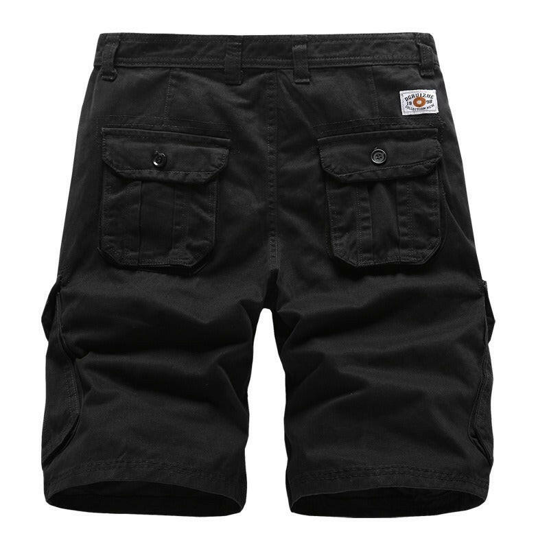 Mens Pants Summer Casual Pants Mens Capris Loose Cargo Pants Cotton Shorts Mens Large Sweatpants Pants.