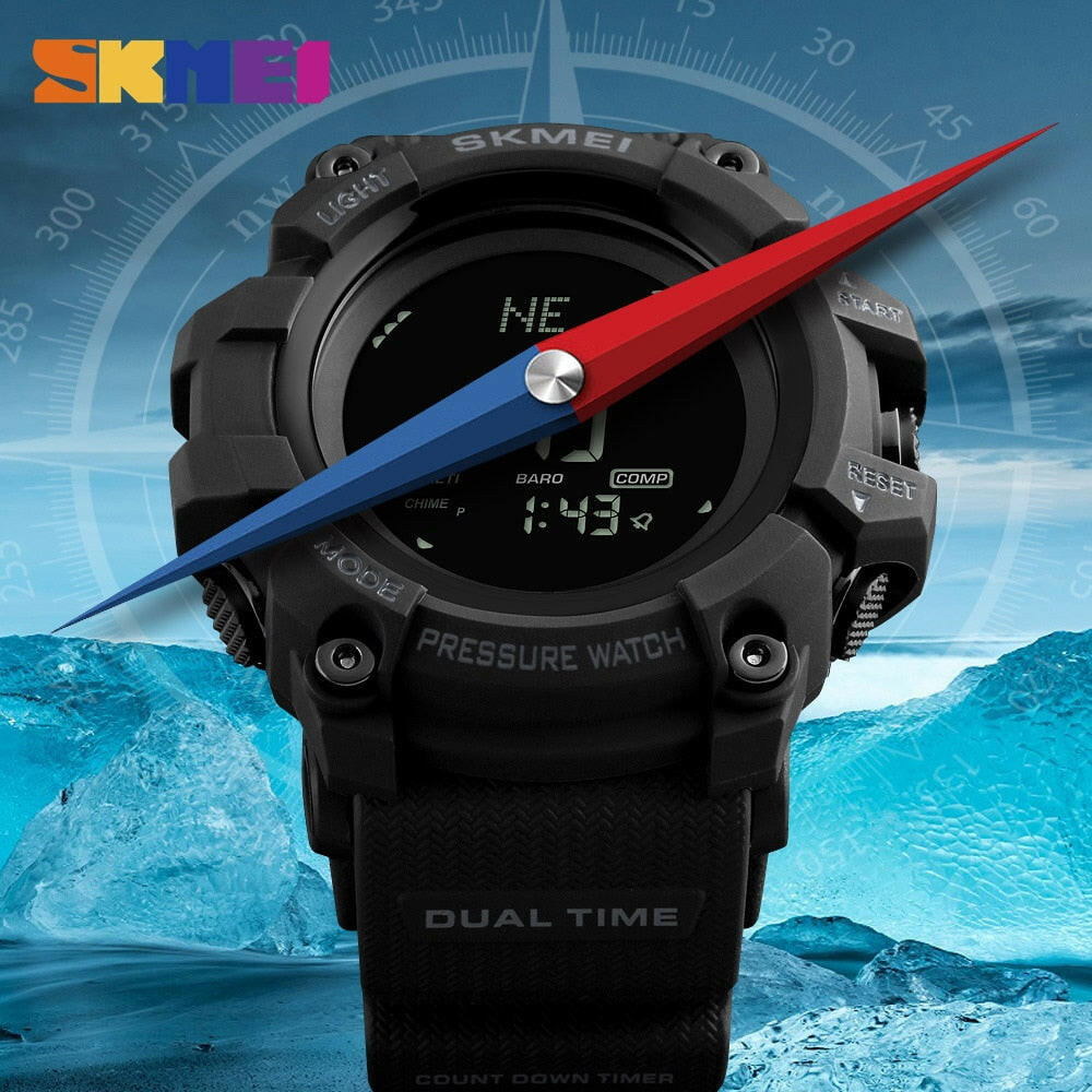 SKMEI 1358 Outdoor Sport Digital Watch with Altimeter and Compass.