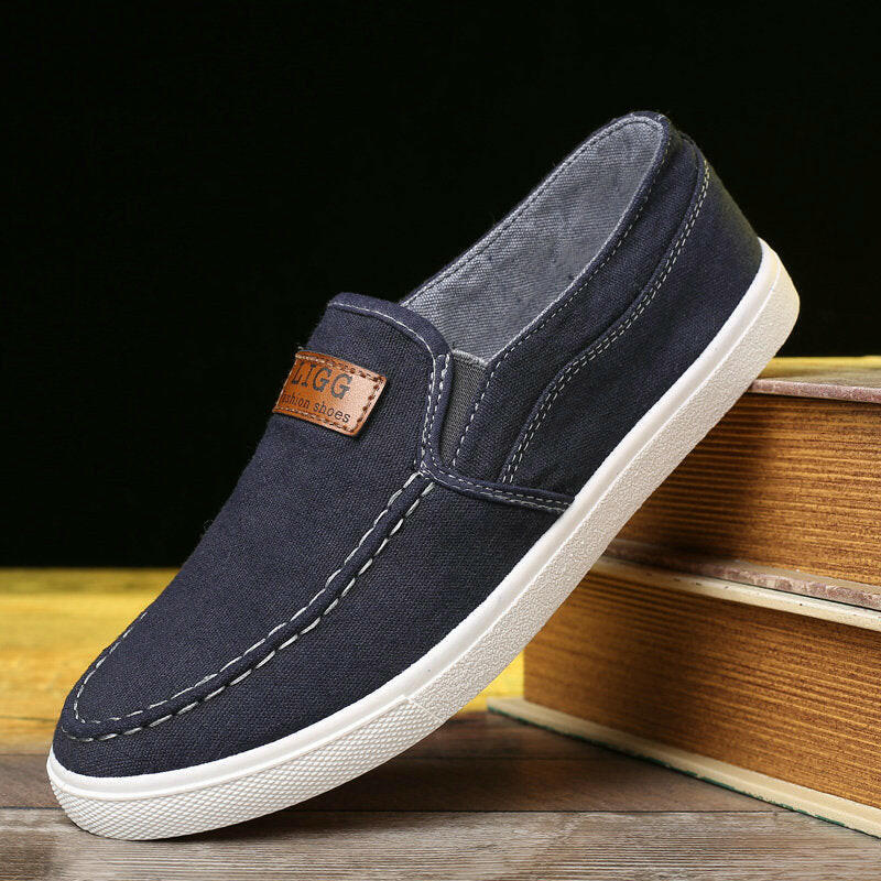 Men’s Summer Outdoor Canvas Flats.