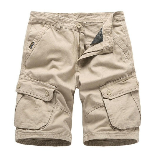 Mens Pants Summer Casual Pants Mens Capris Loose Cargo Pants Cotton Shorts Mens Large Sweatpants Pants.