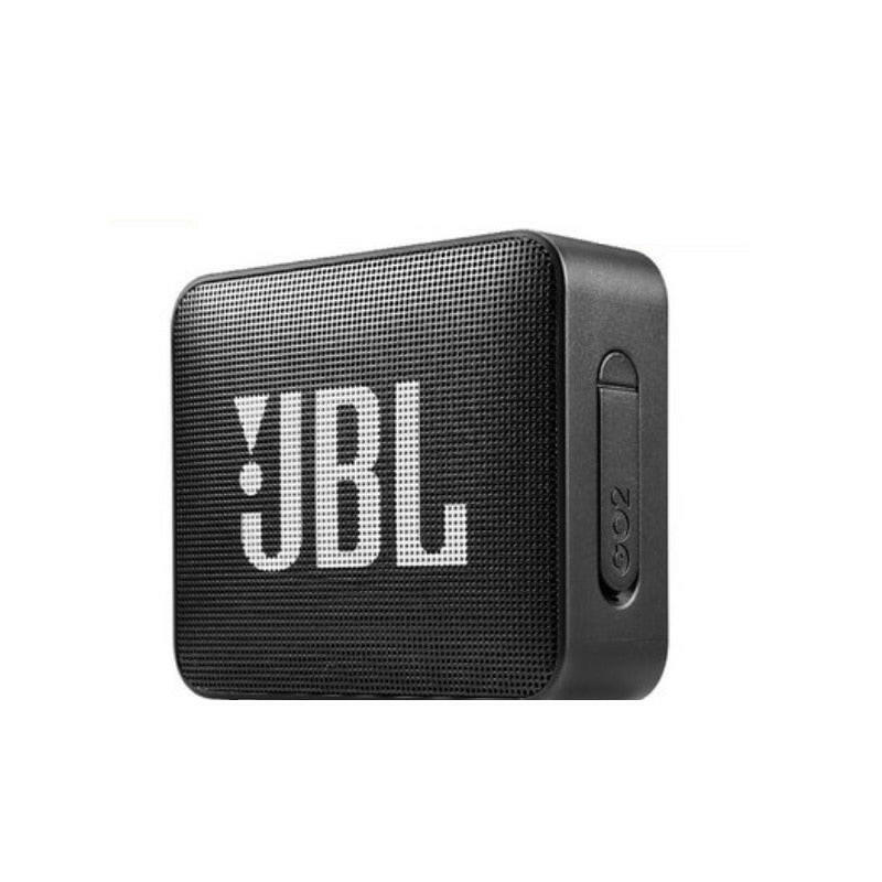 JBL Go 2 Mini Portable Wireless IPX7 Waterproof Bluetooth Speaker with Subwoofer Bass Effect.