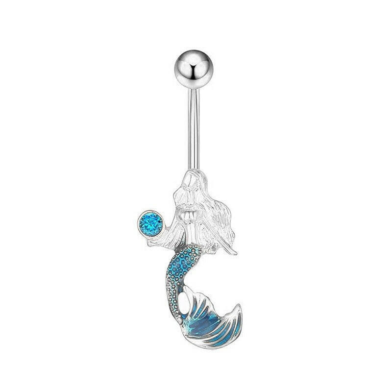 Creative Bat & Bee Navel Ring – Women's Body Piercing Jewelry.