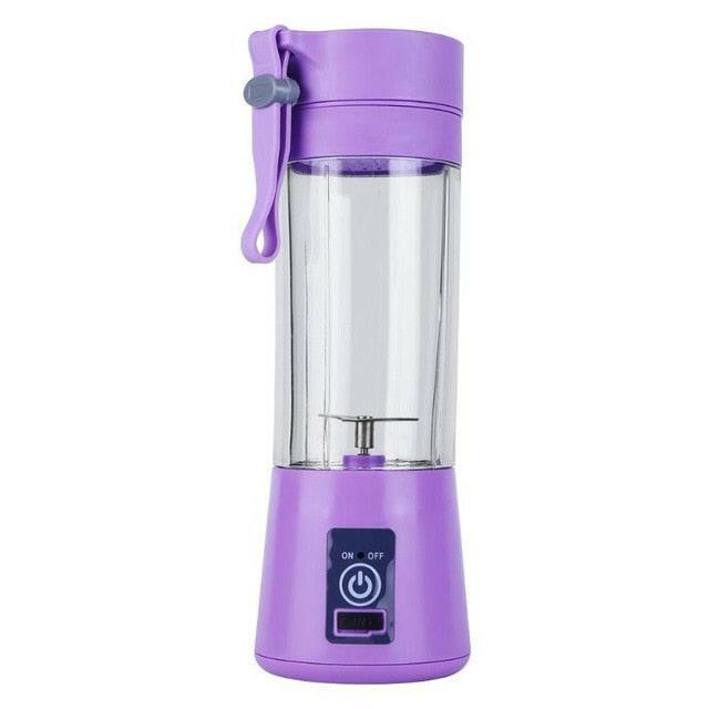 380ML 2/4/6 Blades Handhels Juicer Bottle Portable Mini USB Electric Fruit Citrus Lemon Juicer Blender Squeezer Reamer Machine.