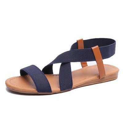 Gladiator Sandals Summer Sandals Women Casual Shoes Female Women Flat Rome Feminina Sandals Soft Bottom Sandalia.