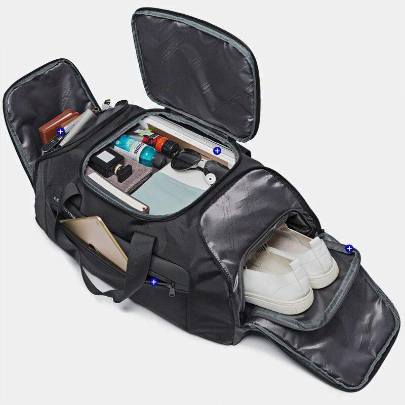 New Cool Fashion Large Capacity Multi-Compartment Backpack Men's Backpack All-Match Outdoor Travel Bag Multi-Purpose.