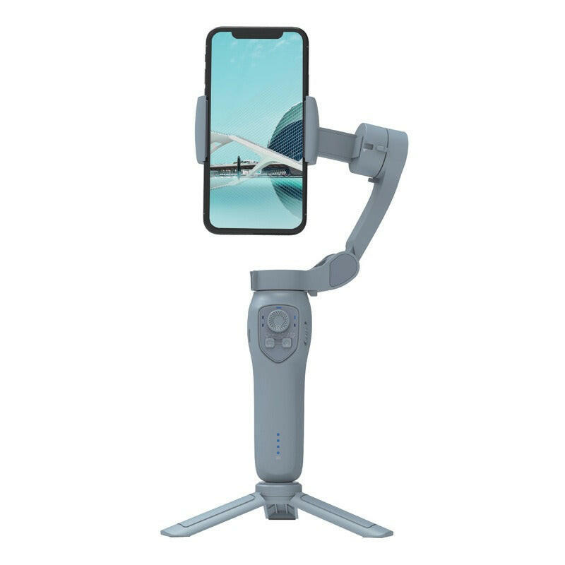 Mobile phone stabilizer handheld PTZ three-axis anti shake Tiktok live shooting vlog photo recording video selfie rod.