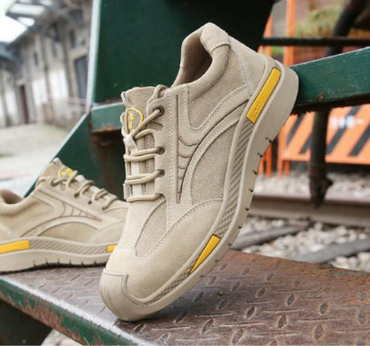 Labor Insurance Shoes 6KV Insulated Shoes Cowhide Welding Shoes.