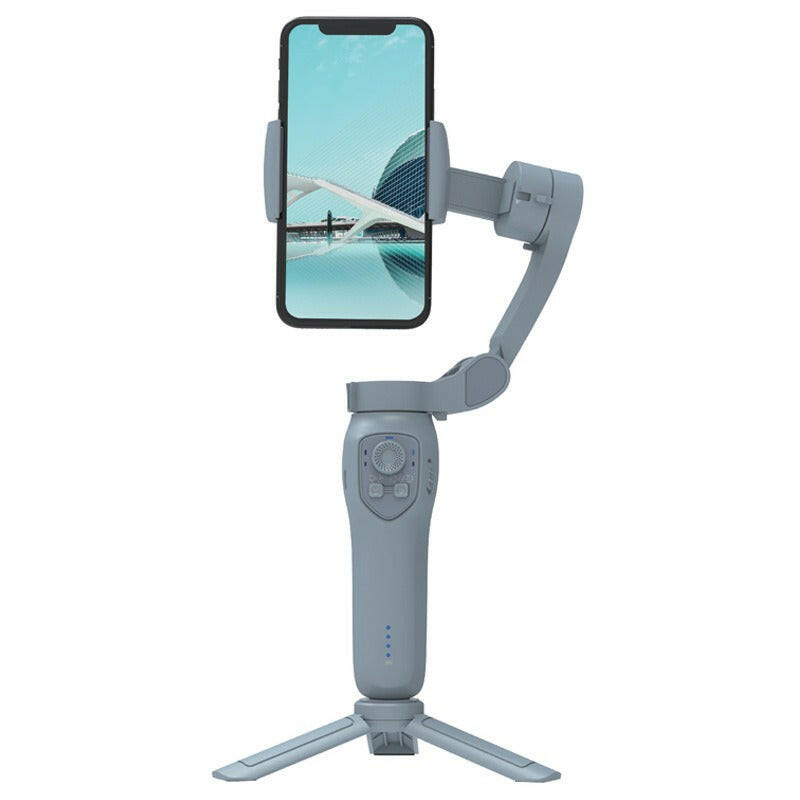 Mobile phone stabilizer handheld PTZ three-axis anti shake Tiktok live shooting vlog photo recording video selfie rod.