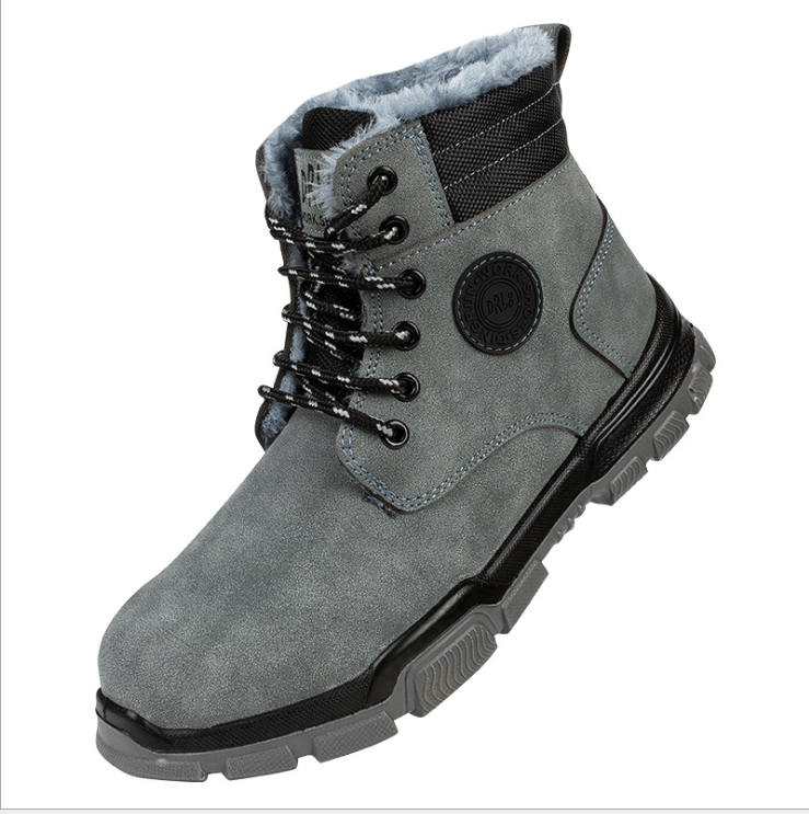 High-top Shoes In Winter Safeted Shoes Warm Shoes Cotton Shoes.