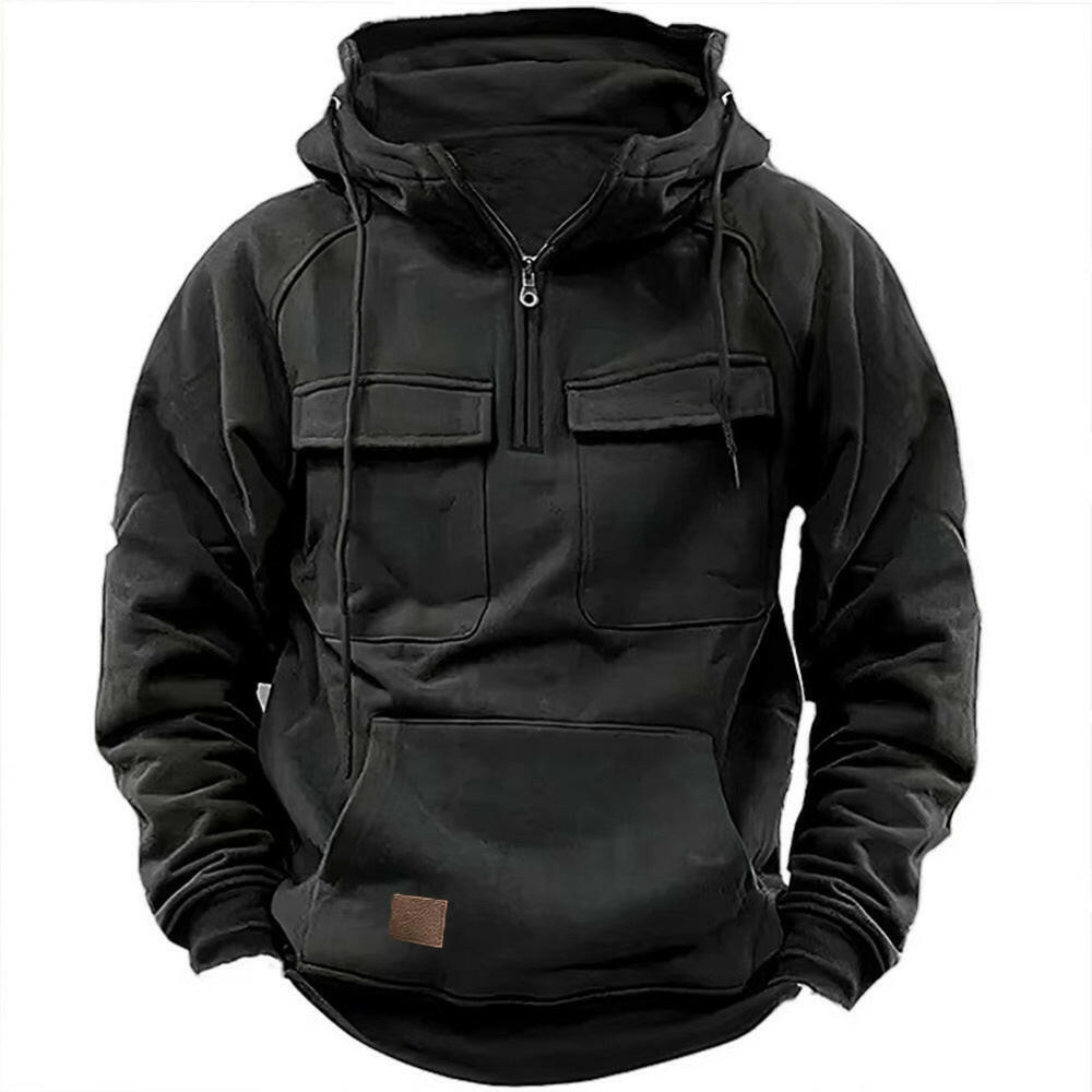 Men's Autumn & Winter Hooded Youth Hoodie – Casual Workwear Hoodie.