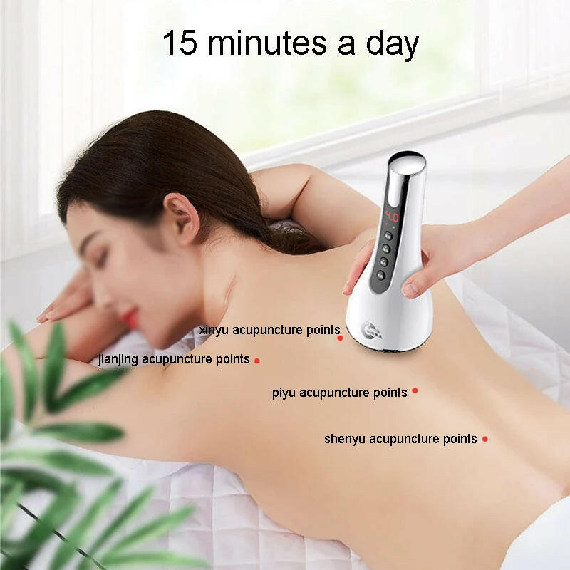 Meridian Massager - EMS Gua Sha Scraping Body Slim Massager.