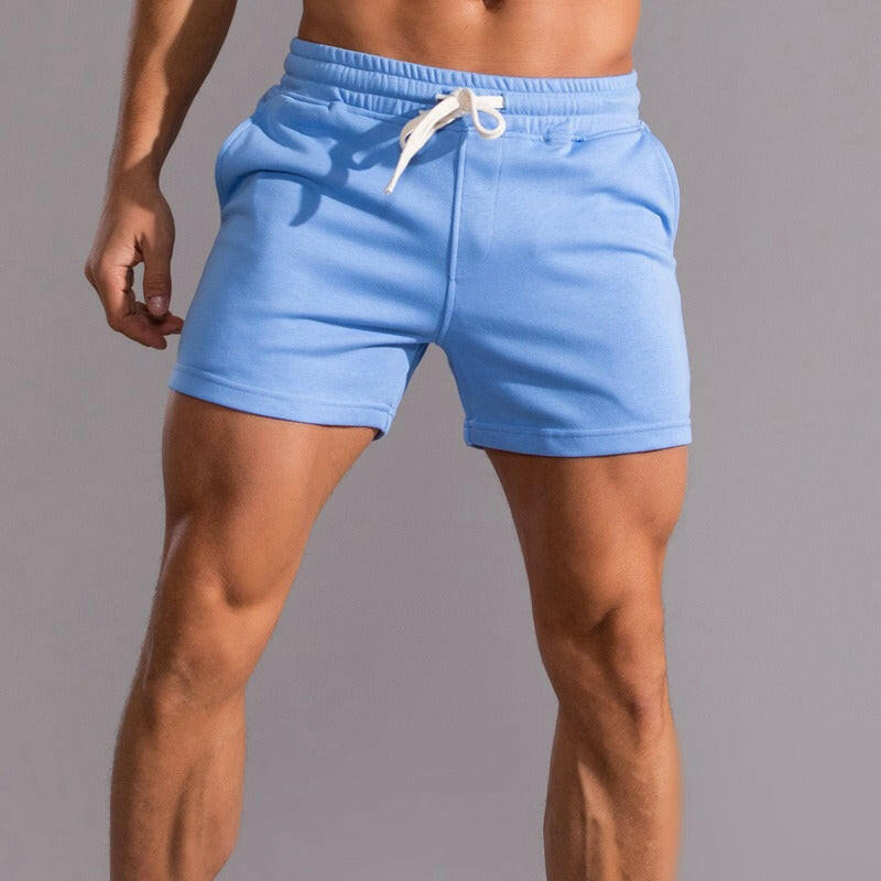 Cotton Sports Shorts, Mens Trendy Mens Cropped Pants, Oversized Casual Cropped Pants, Running Fitness Pants.