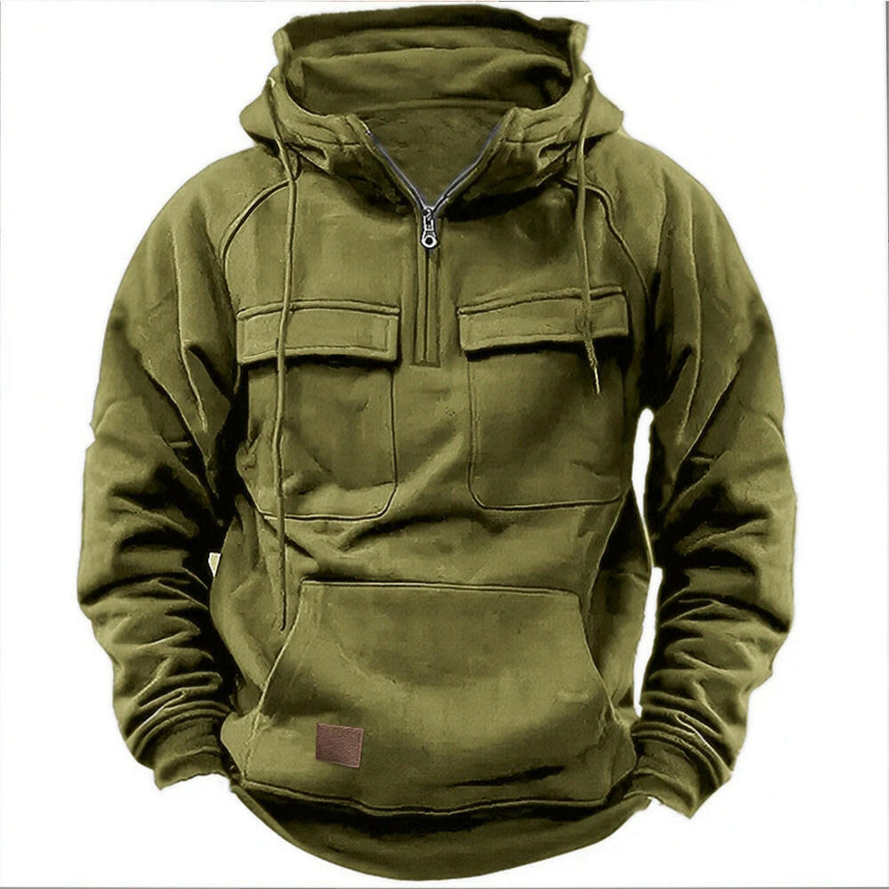 Men's Autumn & Winter Hooded Youth Hoodie – Casual Workwear Hoodie.