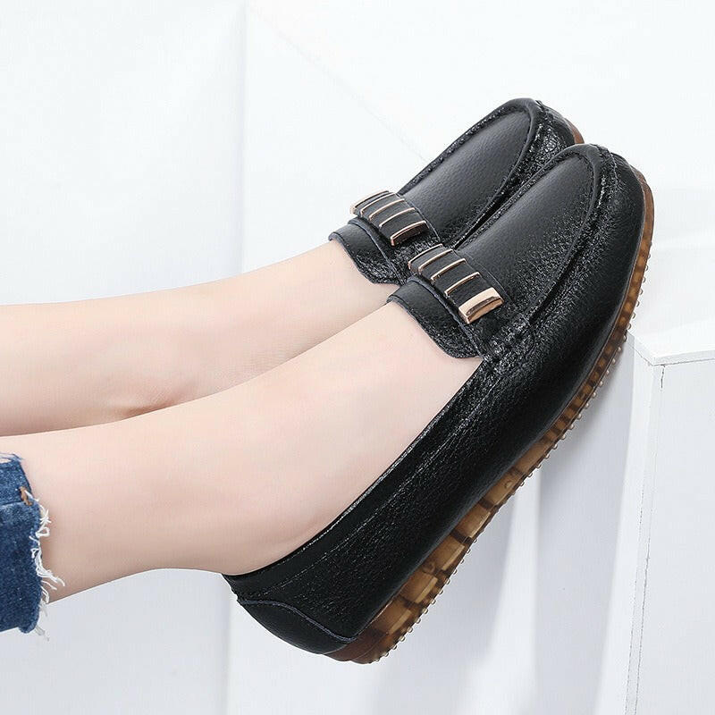 Women’s Korean Leather Flats.