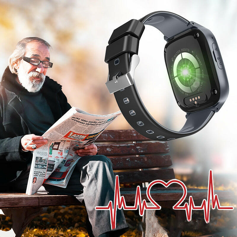 D32 Elderly Positioning Phone Watch | 4G Anti-Lost Waterproof Smartwatch with GPS Positioning.