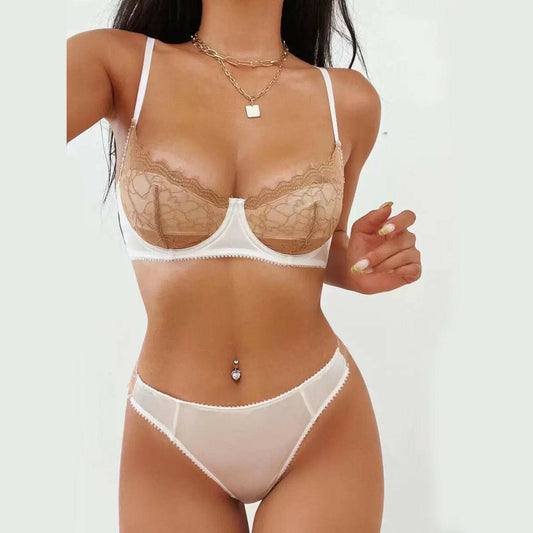 Anti-Convex Point Sexy Pure Desire Lingerie Set..