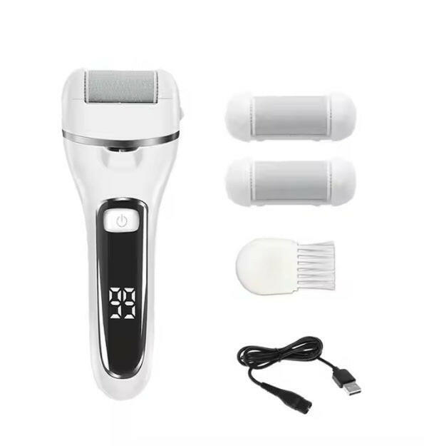 Electric Foot Grinder – Rechargeable Automatic Callus Remover & Pedicure Tool.