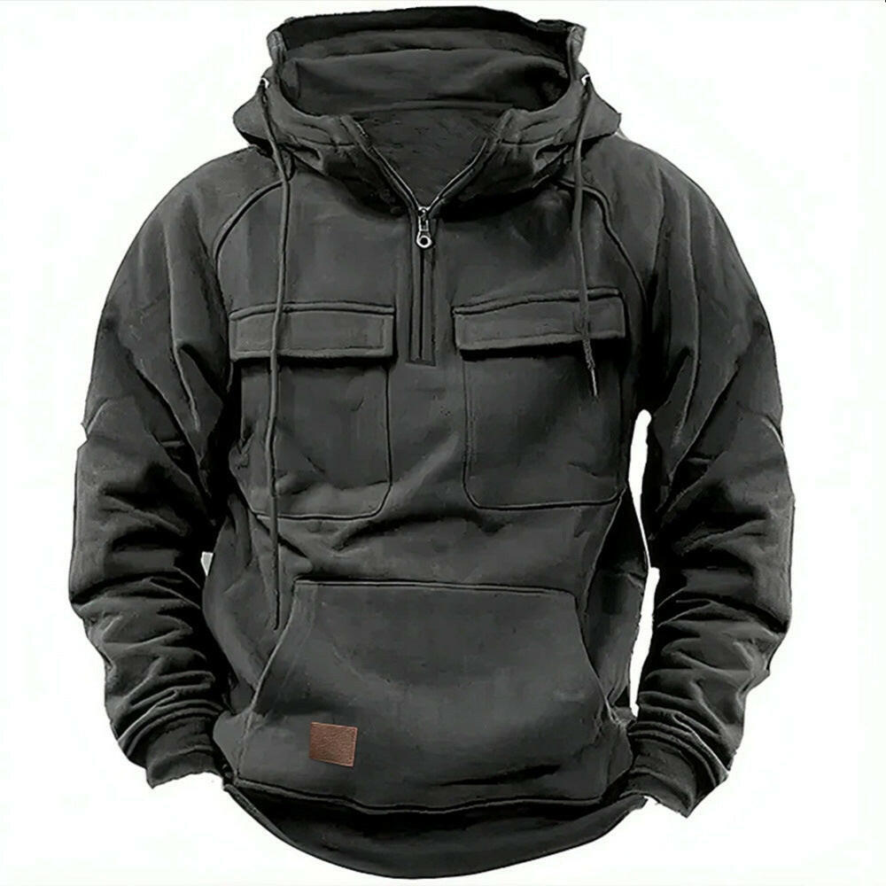 Men's Autumn & Winter Hooded Youth Hoodie – Casual Workwear Hoodie.