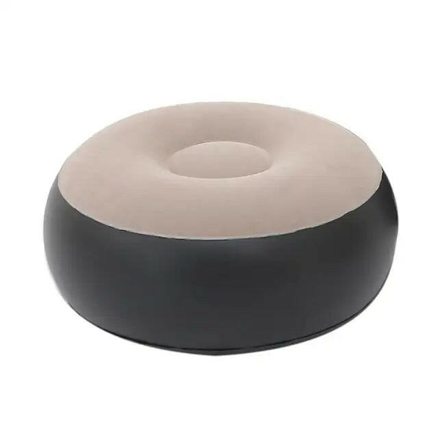 Inflatable Air Mattress Lazy Sofa & Leg Stool – Comfortable Beanbag Chair for Home & Outdoor Usend Outdoor Use.