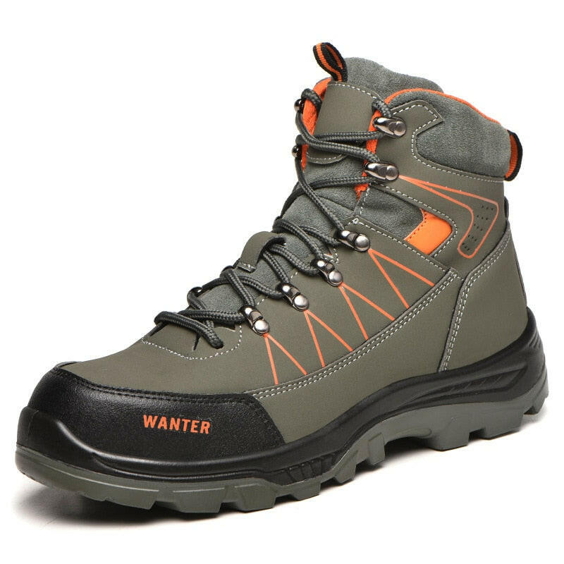 Men’s Winter Steel Toe Safety Boots – Durable & Protective Work Shoes.