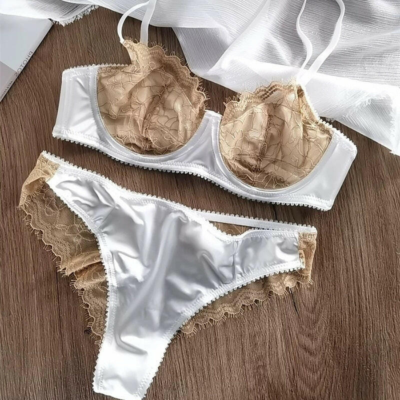 Anti-Convex Point Sexy Pure Desire Lingerie Set..