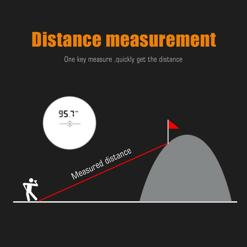 Golf Laser Rangefinder Telescope 600 Meters.