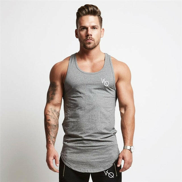 Mens sleeveless vest Summer men Tank Tops Clothing Bodybuilding Undershirt Casual Fitness tank tops tees.