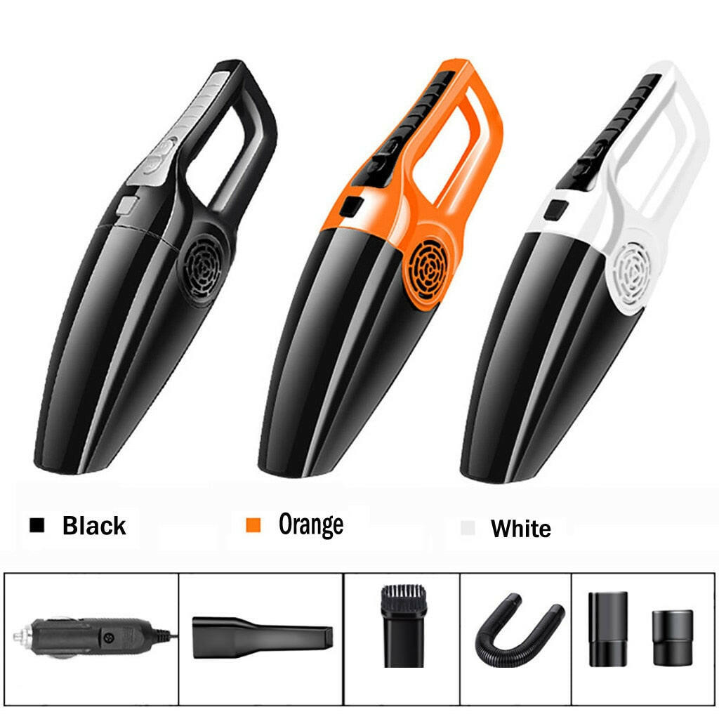 Car Vacuum Cleaner Handheld 12V 120W Strong Suction Vacuum Cleaner For Car Wet & Dry Dual Use Spare Filter Vacuum Cleaner.