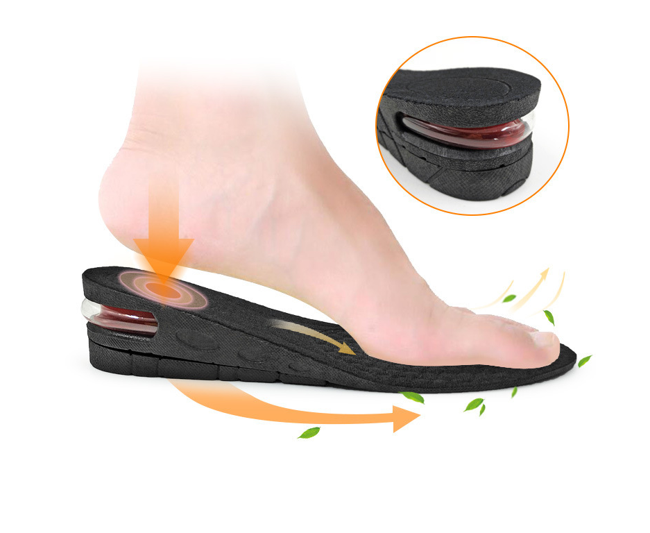 Height increasing insole for women.