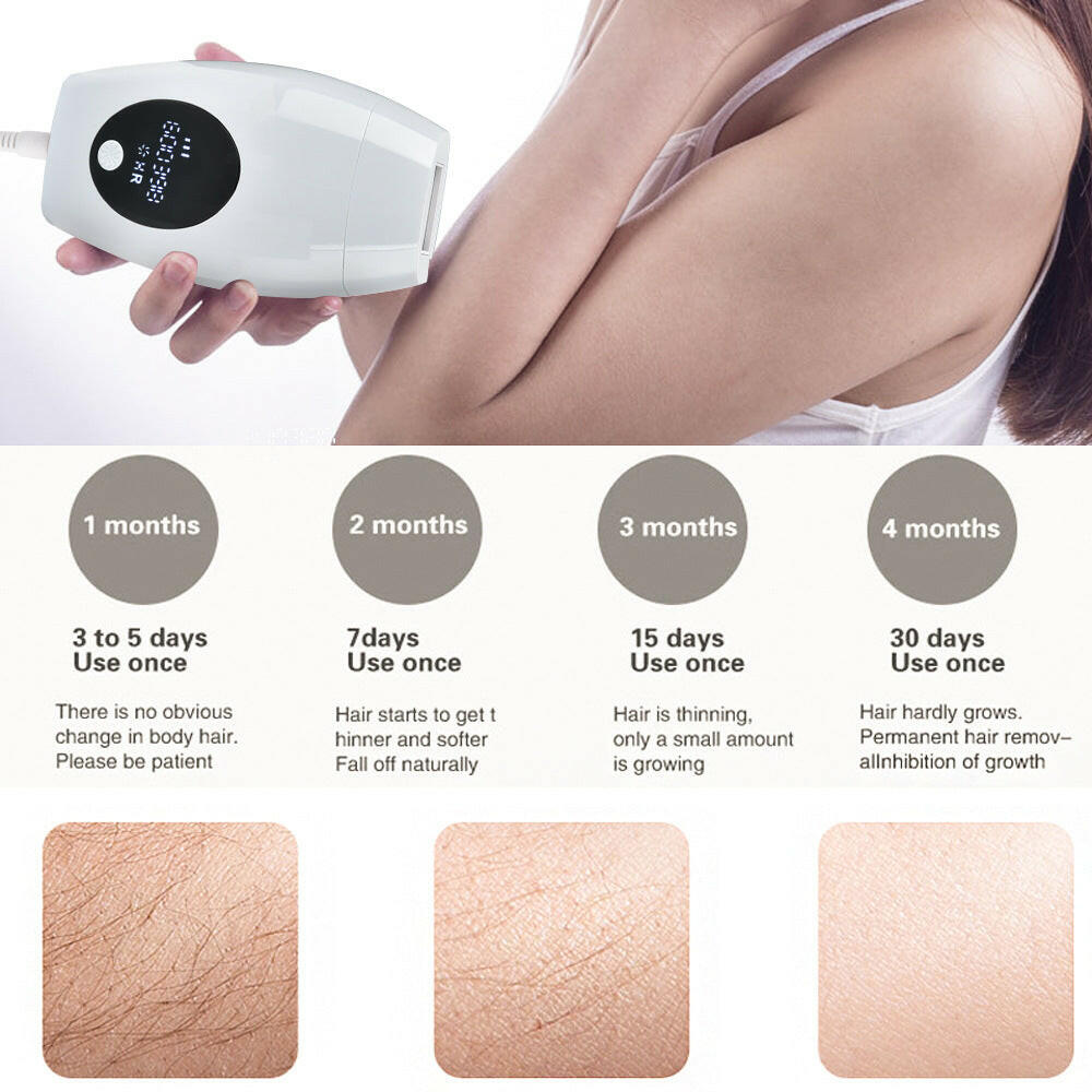 All-In-One Laser Hair Removal & Skin Rejuvenation Device – LCD IPL Machine for Permanent Hair Reduction & Acne Treatment.