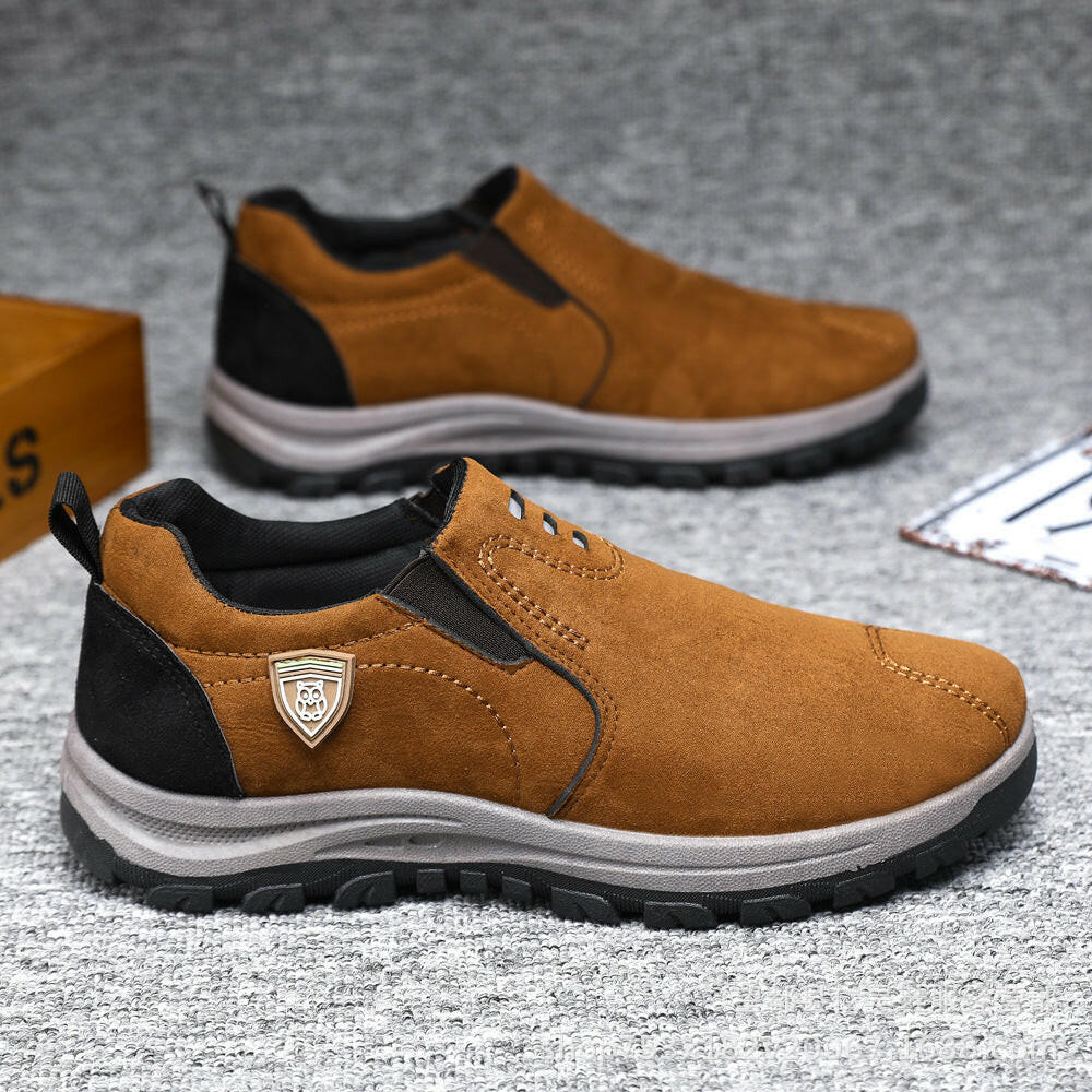 Men's Shoes New Shoes Casual Shoes Fashion Versatile Sports Shoes Running Shoes Leather Shoes.