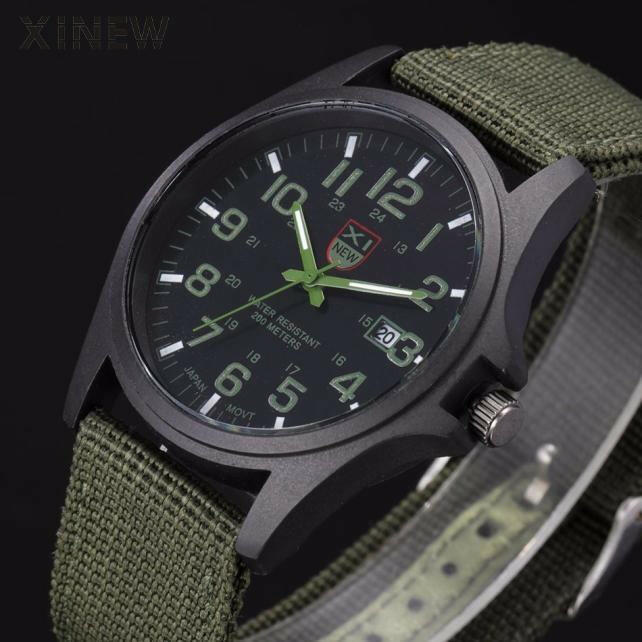 XINEW Outdoor Men's Military Sports Quartz Watch.