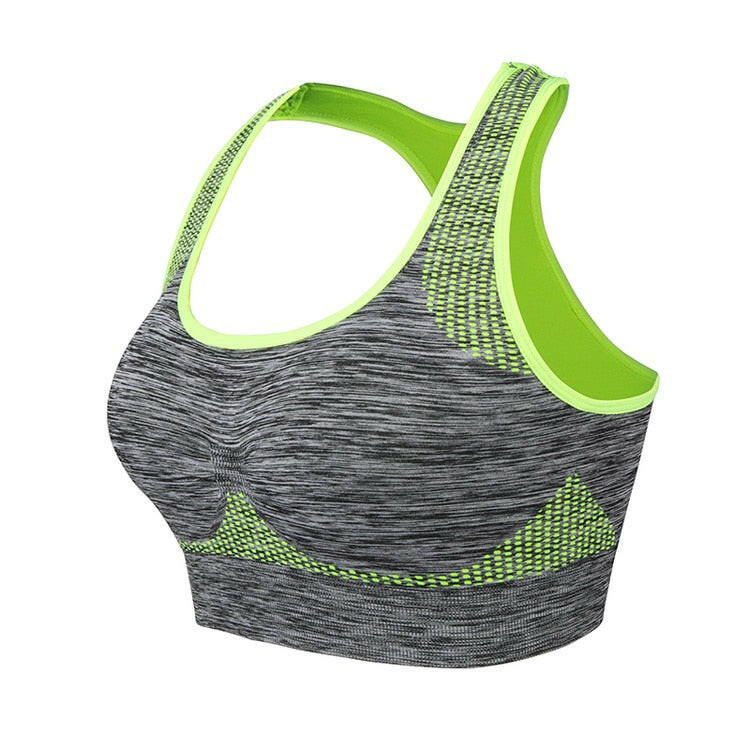 Shockproof Quick Dry Padded Sports Bra - The Ultimate Fitness Companion.