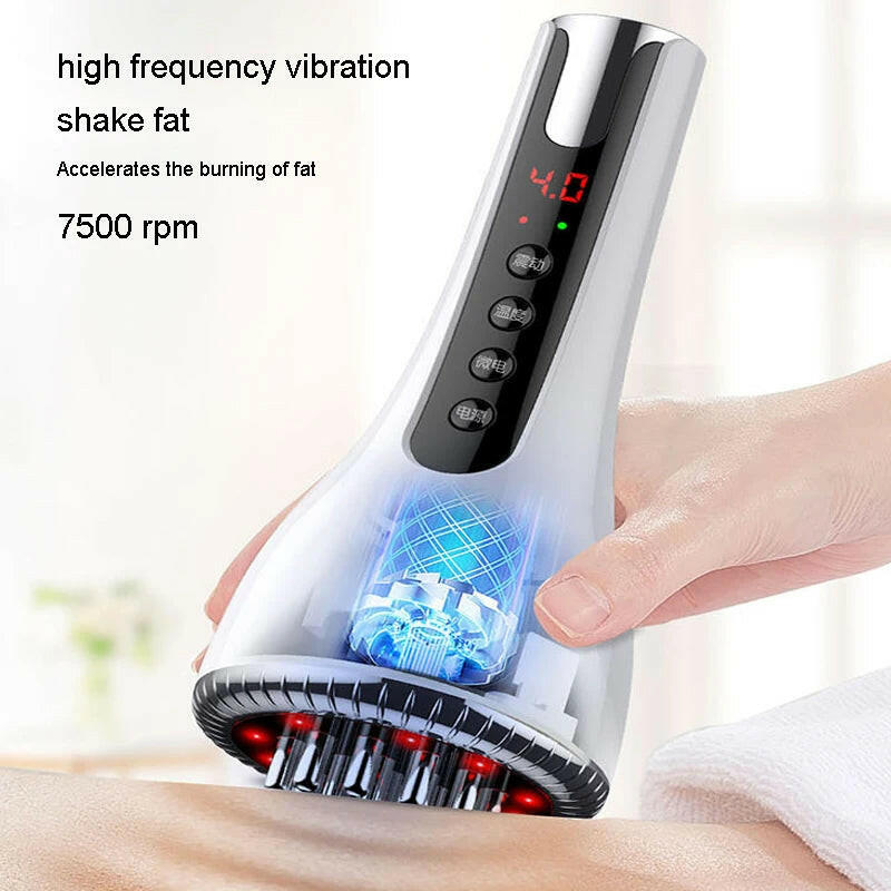 Meridian Massager - EMS Gua Sha Scraping Body Slim Massager.