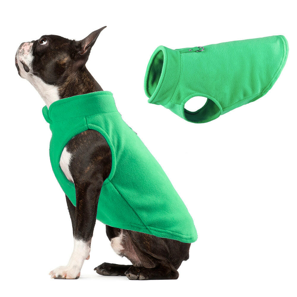 Thickened Solid Color Fleece Dog Clothing – Cozy Pet Apparel for All Breeds.