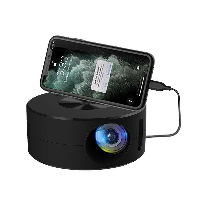 YT200 Home Projector Mini Portable Small Children's Mobile Phone Projection.