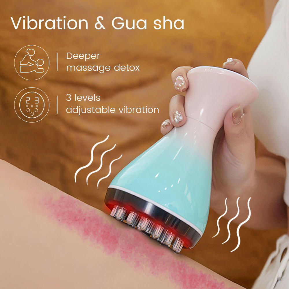 Electronic Meridian Brush Electric Scrapping Massager Tool Anti Cellulite Magnet Therapy Guasha Scraping Fat Burner Slimming.