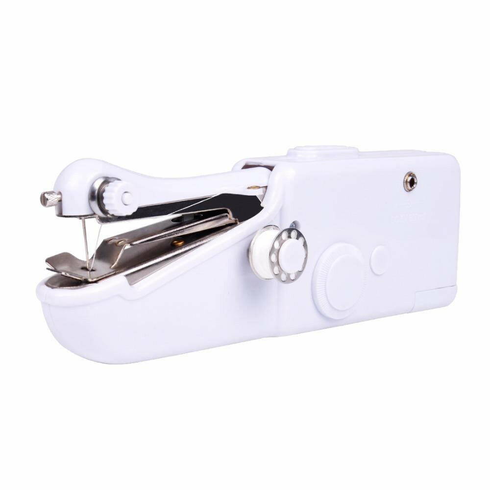 Mini Handheld Sewing Machine Portable Needlework Cordless Household Handy Stitch Electric Clothes Fabric Sewing Tools.