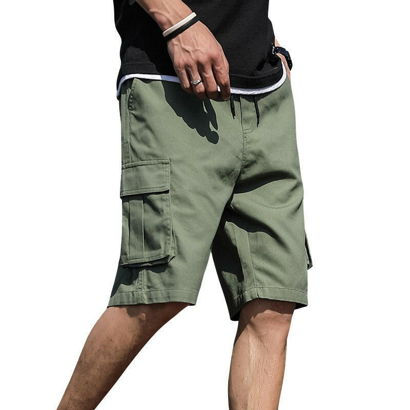 Men's Summer Cargo Sports Shorts - Trendy Beach and Casual Wear.