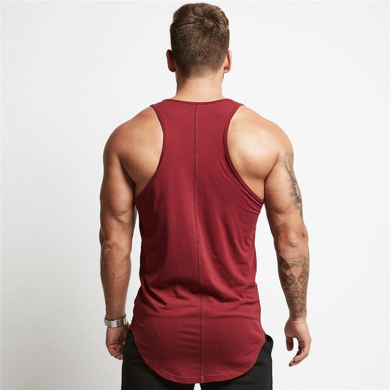 Mens sleeveless vest Summer men Tank Tops Clothing Bodybuilding Undershirt Casual Fitness tank tops tees.