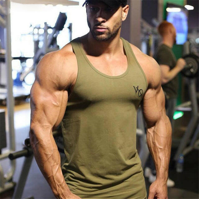 Mens sleeveless vest Summer men Tank Tops Clothing Bodybuilding Undershirt Casual Fitness tank tops tees.