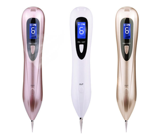 Laser Plasma Pen – LCD Skin Care Point Pen for Wart, Skin Tag, and Tattoo Removal.