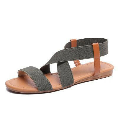 Gladiator Sandals Summer Sandals Women Casual Shoes Female Women Flat Rome Feminina Sandals Soft Bottom Sandalia.