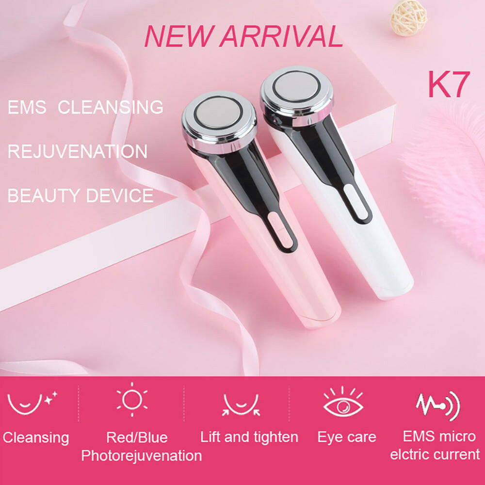 HailiCare 6-in-1 Multi-Function Skin Cleansing Instrument – EMS & LED Light Skin Rejuvenation Beauty Device.